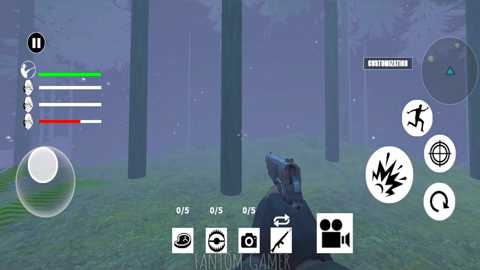 大脚怪狩猎森林怪物