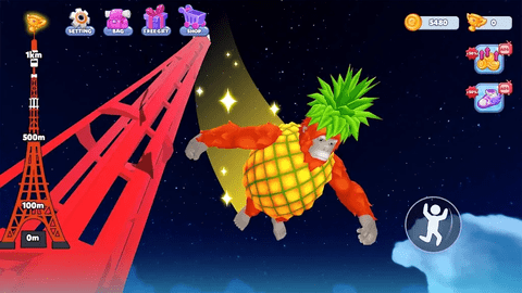 攀登与跳跃高塔挑战