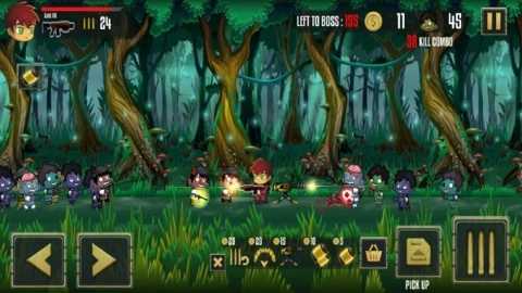 僵尸射击森林战争