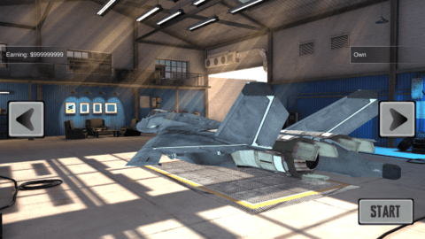 天空喷气式战斗机下载