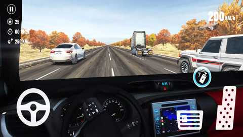 公路赛车交通速度