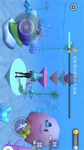 樱花女孩海底跑酷