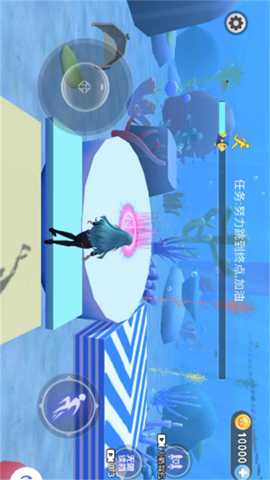 樱花女孩海底跑酷