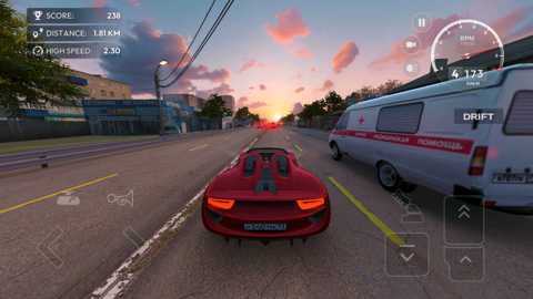 交通赛车俄罗斯村庄