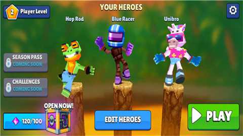 撞头赛车大乱斗