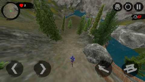 山地自行车速降