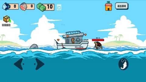 海上刮鱼鳞餐厅模拟