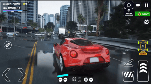 真实城市汽车驾驶3d